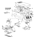 Page F Diagram and Parts List for 135D614G401 1995 Yard Man Lawn Tractor